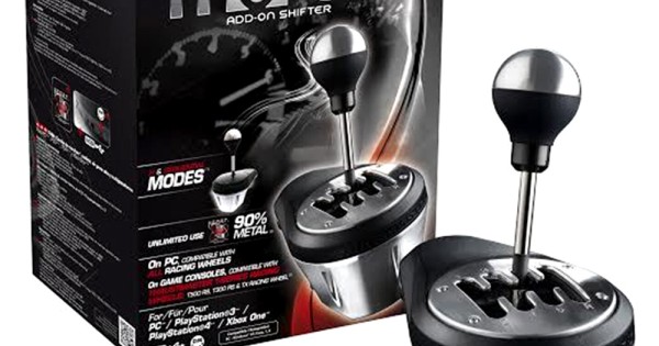 THRUSTMASTER TH8A ADD-ON GEAR SHIFTER 90% COMPATIBLE WITH PC/PS/XBOX
